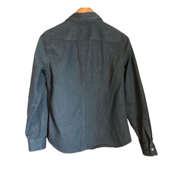 Gap grey button down top - Picture 9 of 9